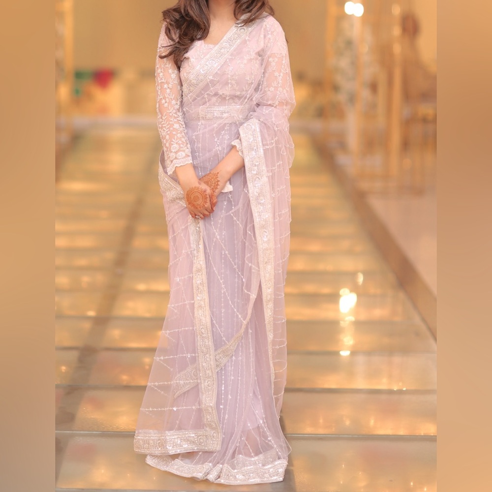 Pakistani Indian party wear sari
